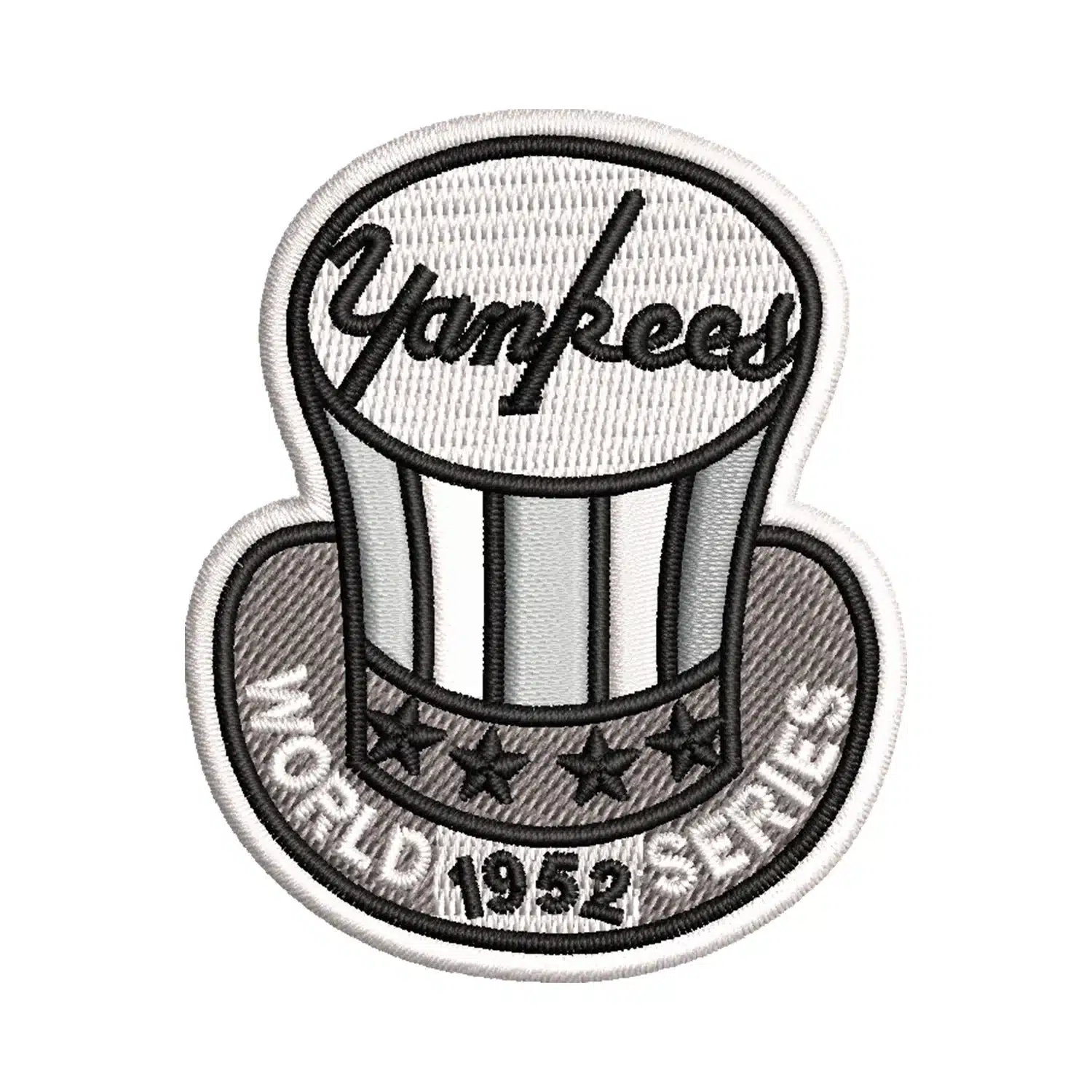 New York Yankees x World Series Embroidery Design