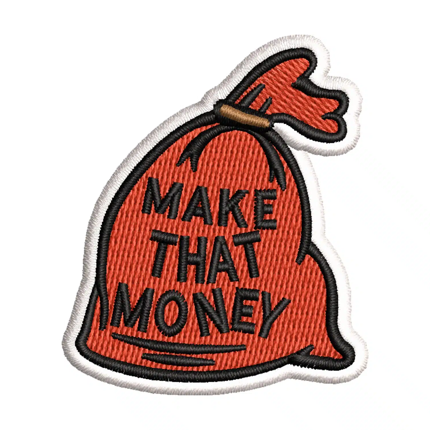 Work That Money Bag Embroidery Design
