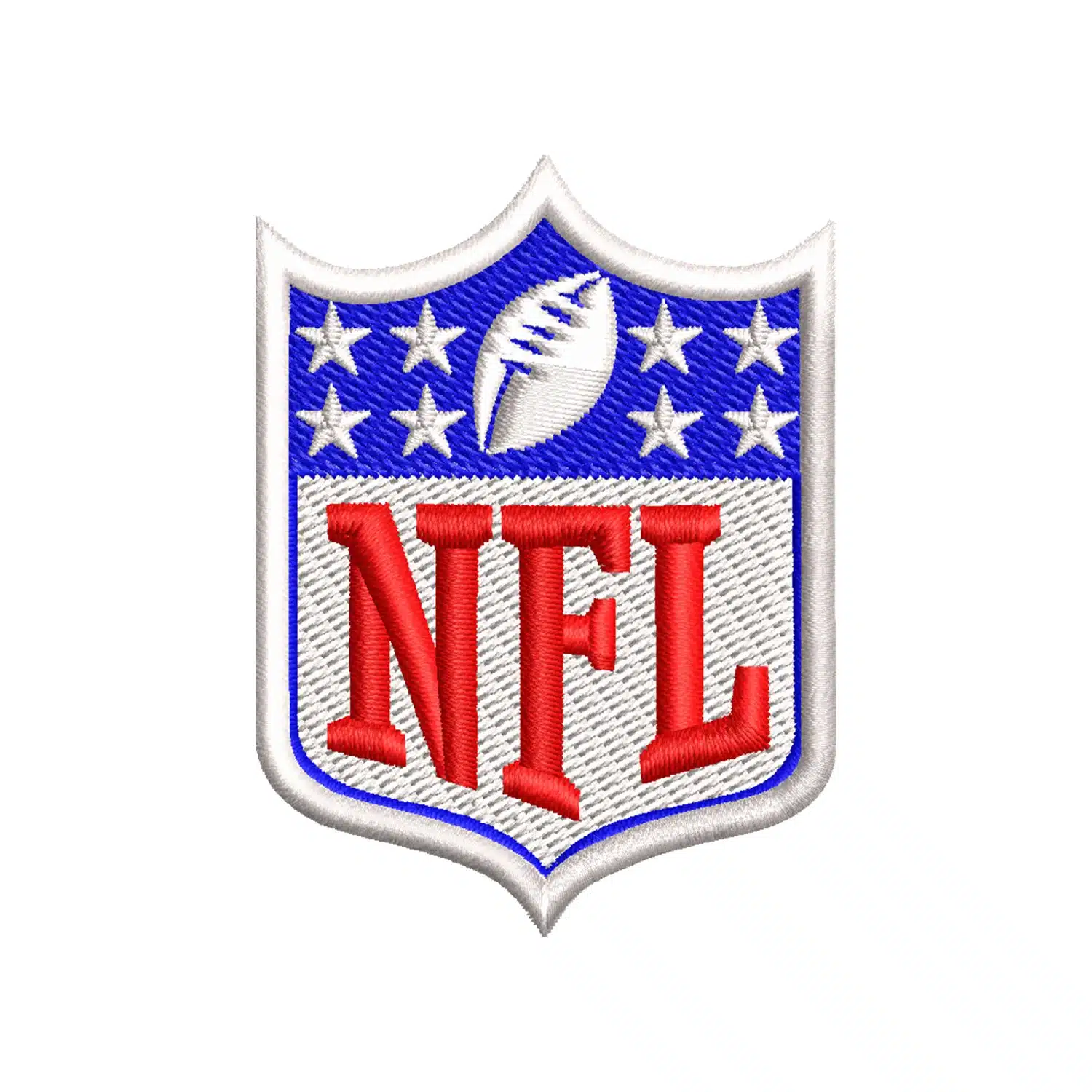 Home 176 NFL Shield Logo Embroidery Design